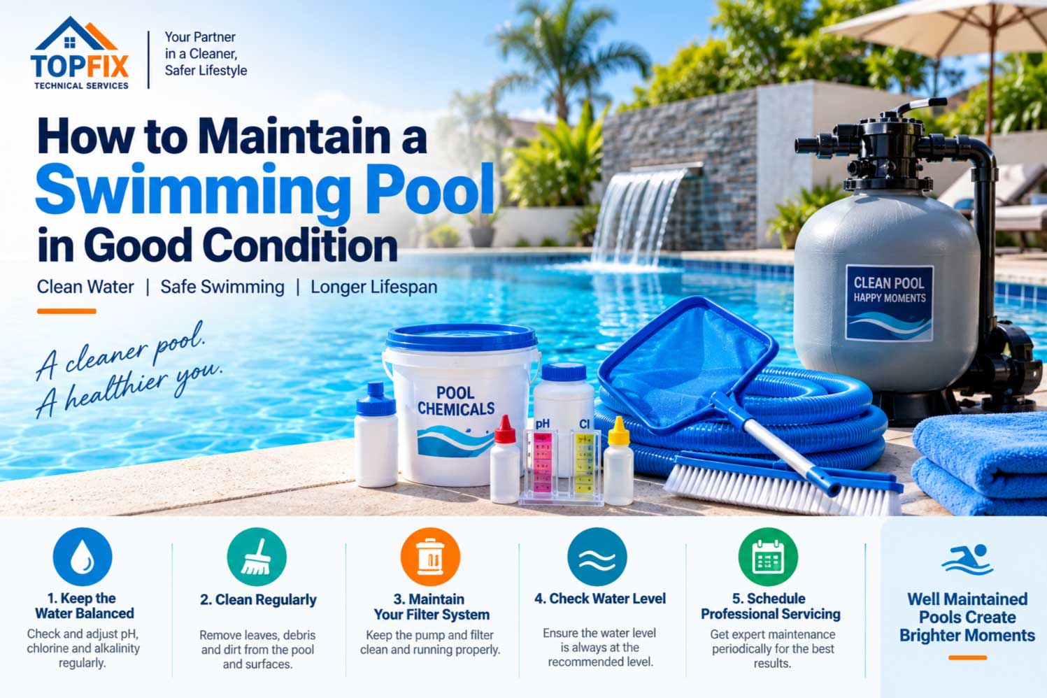 How to Maintain a Swimming Pool in Good Condition