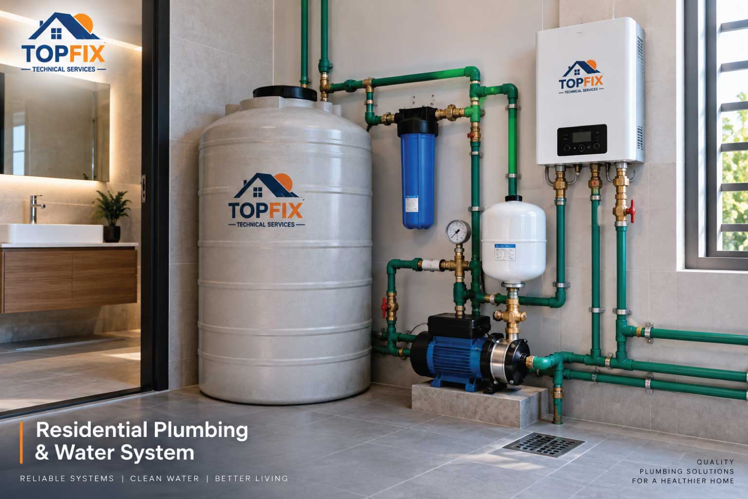Residential Plumbing & Water System